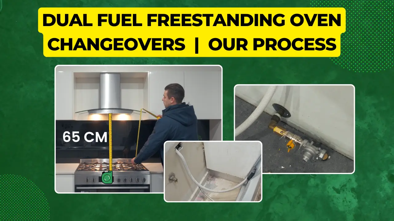 Dual Fuel Oven Changeovers