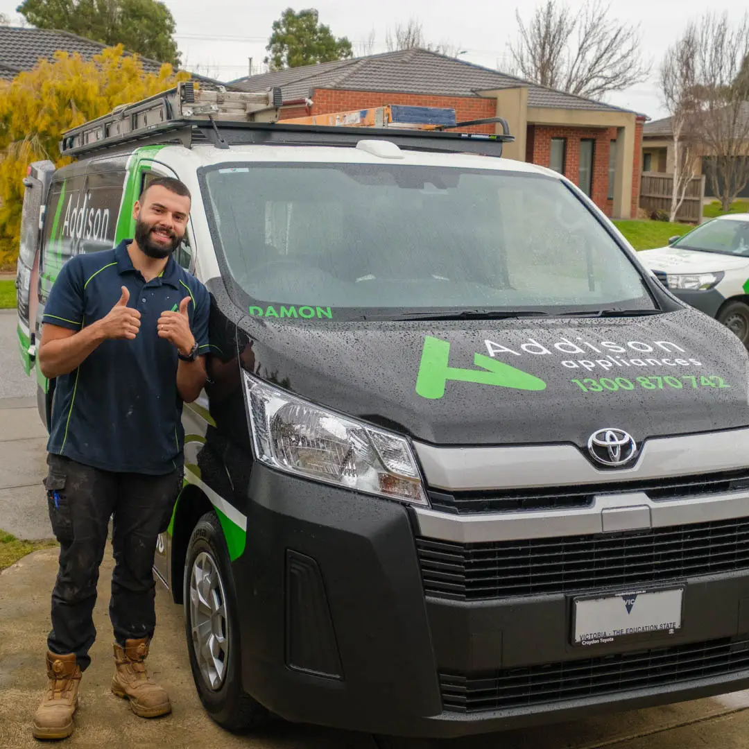 Damon Addison Appliances Van