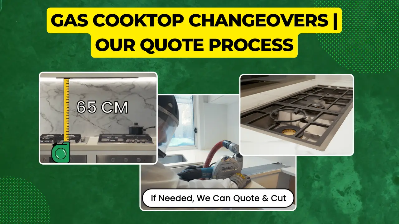 gas hotplate changeovers