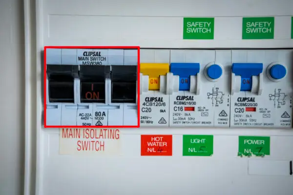 three phase power switch